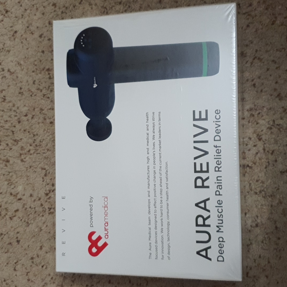 Aura Revive Heated Deep Muscle Pain Relief Device